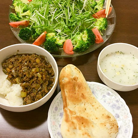 2020年1月25日ナイト夕食会（キーマカレー）
